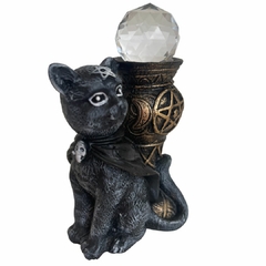 Gato Guardião do Cristal - Loja Online Varejo de Produtos Esotéricos - Mandala Esotérica