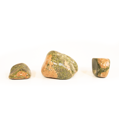 Pedra Rolada Unakita - Loja Online Varejo de Produtos Esotéricos - Mandala Esotérica
