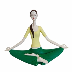 Estatueta Yoga Meditando