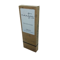 Incenso Mantra Artesanal Aroma de Cravo 100% natural