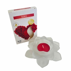 Imagem do Vela Aromatizada T-light Amor - 6 unidades