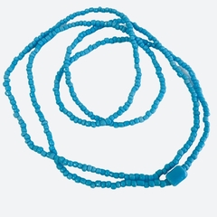 Guia De Proteção de Iemanjá em Contas de Miçangas Azuis - Loja Online Varejo de Produtos Esotéricos - Mandala Esotérica
