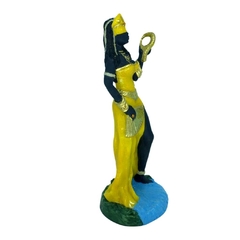 Estatueta Oxum Amarela - 27cm em resina na internet
