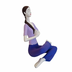 Estatueta Yoga Reverenciando na internet