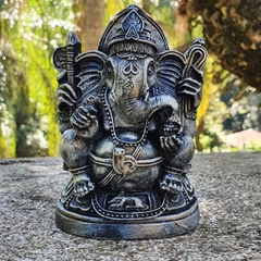 Estatueta - Ganesha no Trono - Loja Online Varejo de Produtos Esotéricos - Mandala Esotérica