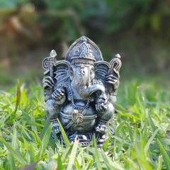 Estatueta - Ganesha no Trono