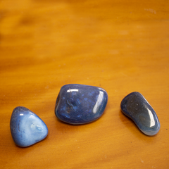 Pedra rolada ágata azul - loja online