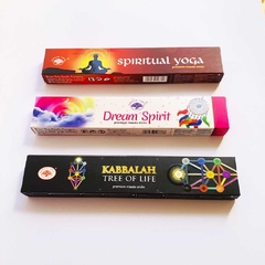 Kit Incenso Spiritual Yoga, Dream Spirit e Kabbalah Tree of Life - comprar online