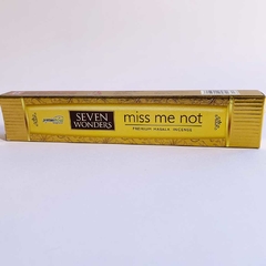 Incenso Indiano de Massala - Miss me Not
