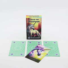 Oráculo dos Unicórnios Mandala Esotérica 44 cartas Mágicas