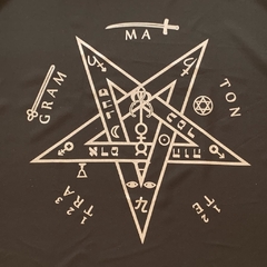 Toalha Tetragrammaton Preta - comprar online