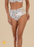 CALCINHA HOT PANTS MACRAMÊ LITORAIS