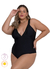 MAIÔ PLUS SIZE BLACK