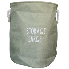 Canasto ropa Storage Verde