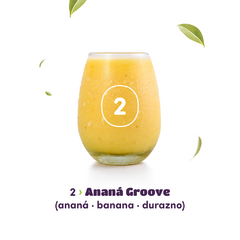 Smooothies 2 - Ananá Groove - 3 Porciones