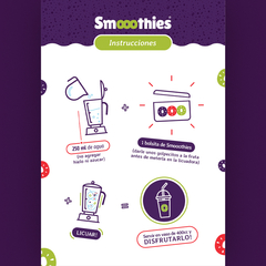 Smooothies 4 - Vital - 3 Porciones