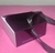 Arquivo Personalizado Caixa c/ Laço 8x8x3,5cm - Pink Lemonade - Papelaria Para Empreendedoras