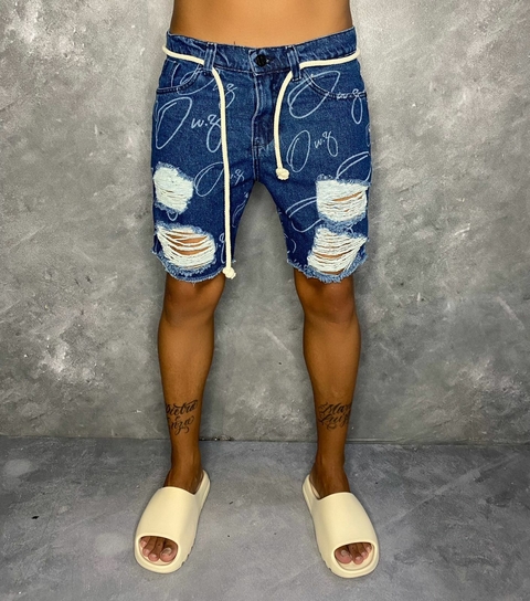 Bermuda Jeans Full OU.Z - Comprar em PSY Multimarcas