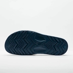 Chinelo Fila Azul Listrado Drifter Basic Masculino - loja online