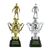 Trofeo de Fútbol Dorado o Plateado con figura 49cm - comprar online