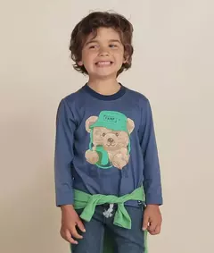 REMERA KID BEAR (I24B0404)