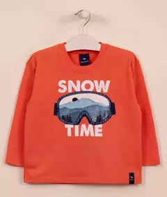 REMERA KID SNOW (I24B0409)