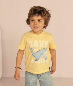 REMERA KID WHALES (V24B0318) en internet