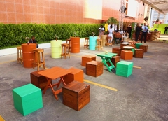 Mesa de Pallet Infantil para Aluguel