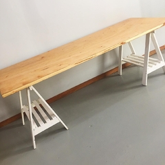 Mesa Cavalete de Pallet para Aluguel