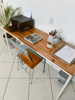 Mesa Home Office Caramelo (escolha o tamanho) - comprar online