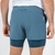 SHORT CON CALZA DEPORTIVO I RUN HIR-0120 - tienda online