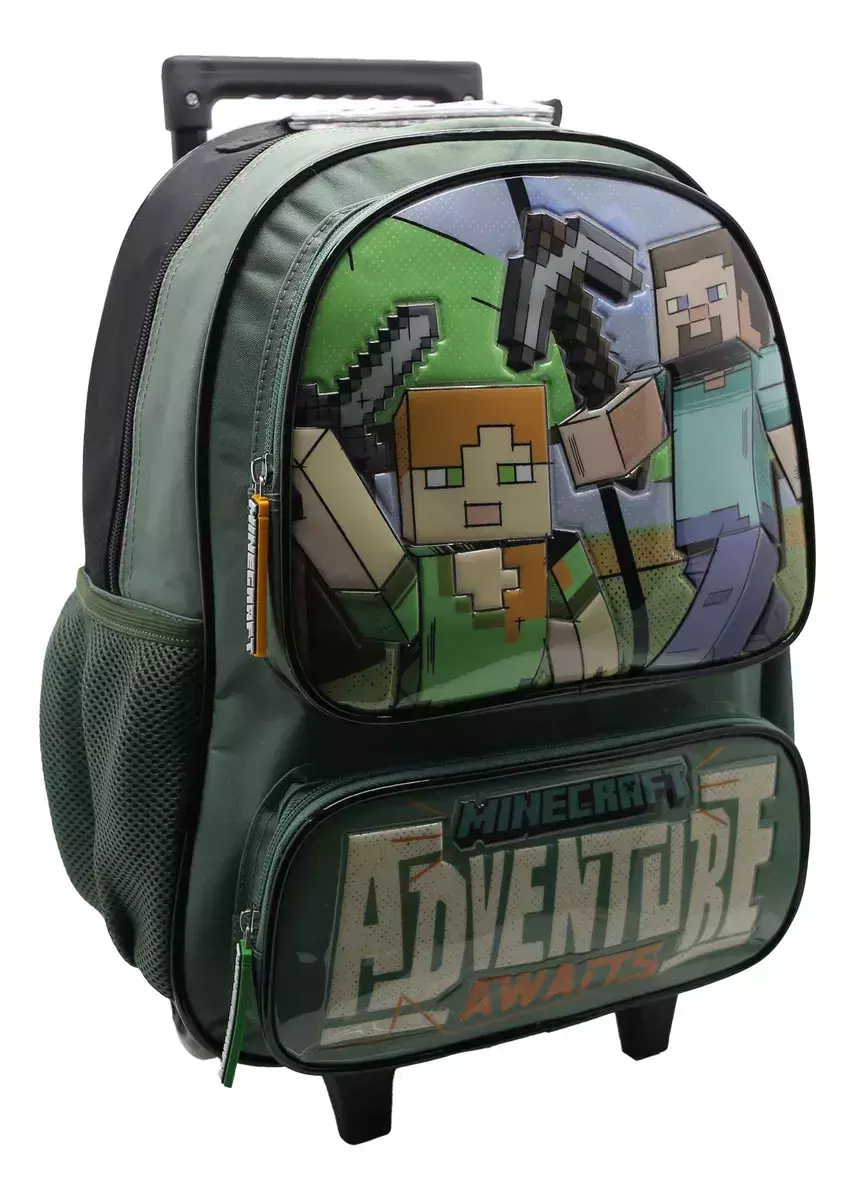 Mochila minecraft con carro hotsell