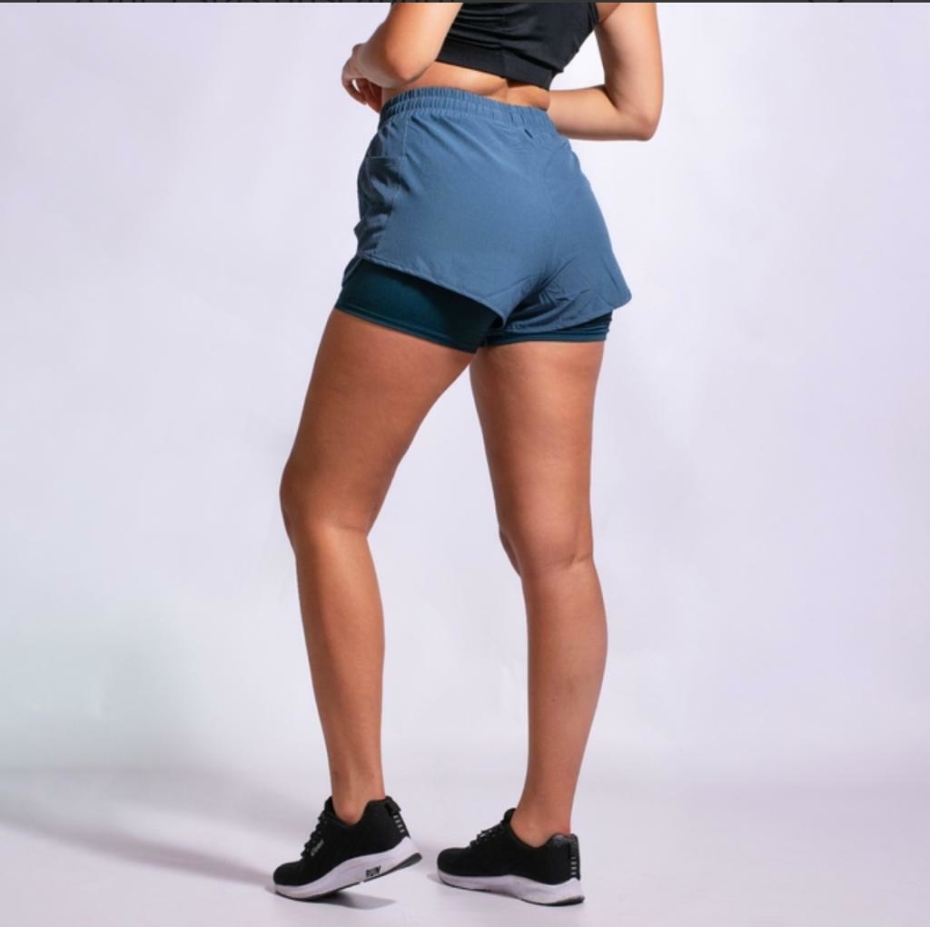 Short deportivo con calza mujer sale