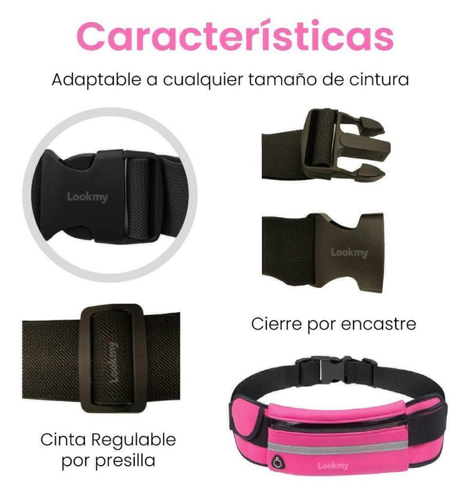 Riñonera running expandible hotsell