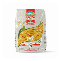 Divella - Penne Ziti Rigate Sin Gluten x 400 grs.