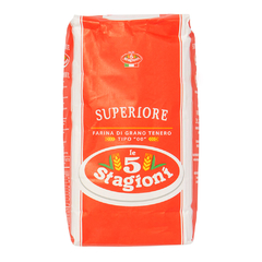 Le 5 Stagioni - Harina "00" - Superiore x 25 Kg.