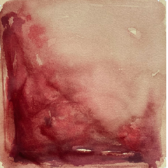 L17. Aquarela Vermelho Sangue - Poética do Habitar - comprar online