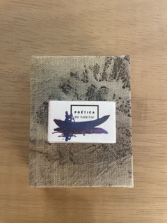 pequena embarcação (caderno capa impressão botânica + aquarela céu de ygara)