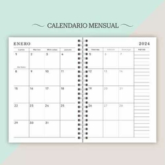 AGENDA SEMANAL 2024 - MONTAÑAS - KIME DECO MAYORISTA