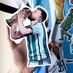 STICKER XXL - MESSI COPA