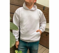 Buzo hoodie blanco - comprar online