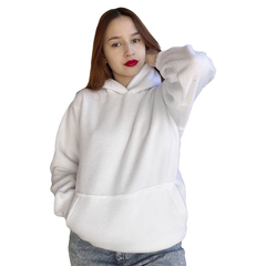 Buzo blanco canguro hotsell