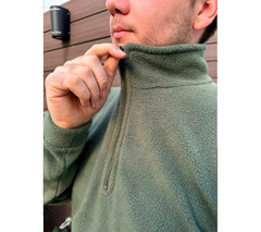 Buzo Polar Verde Militar - comprar online