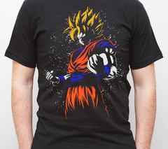 Remera Goku Super Saiyajin