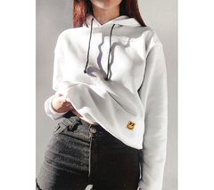 Buzo hoodie Smiley White Louis - comprar online