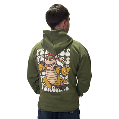 Buzo hoodie Bowser