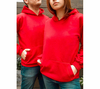 Buzo hoodie rojo