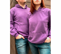 Buzo hoodie violeta
