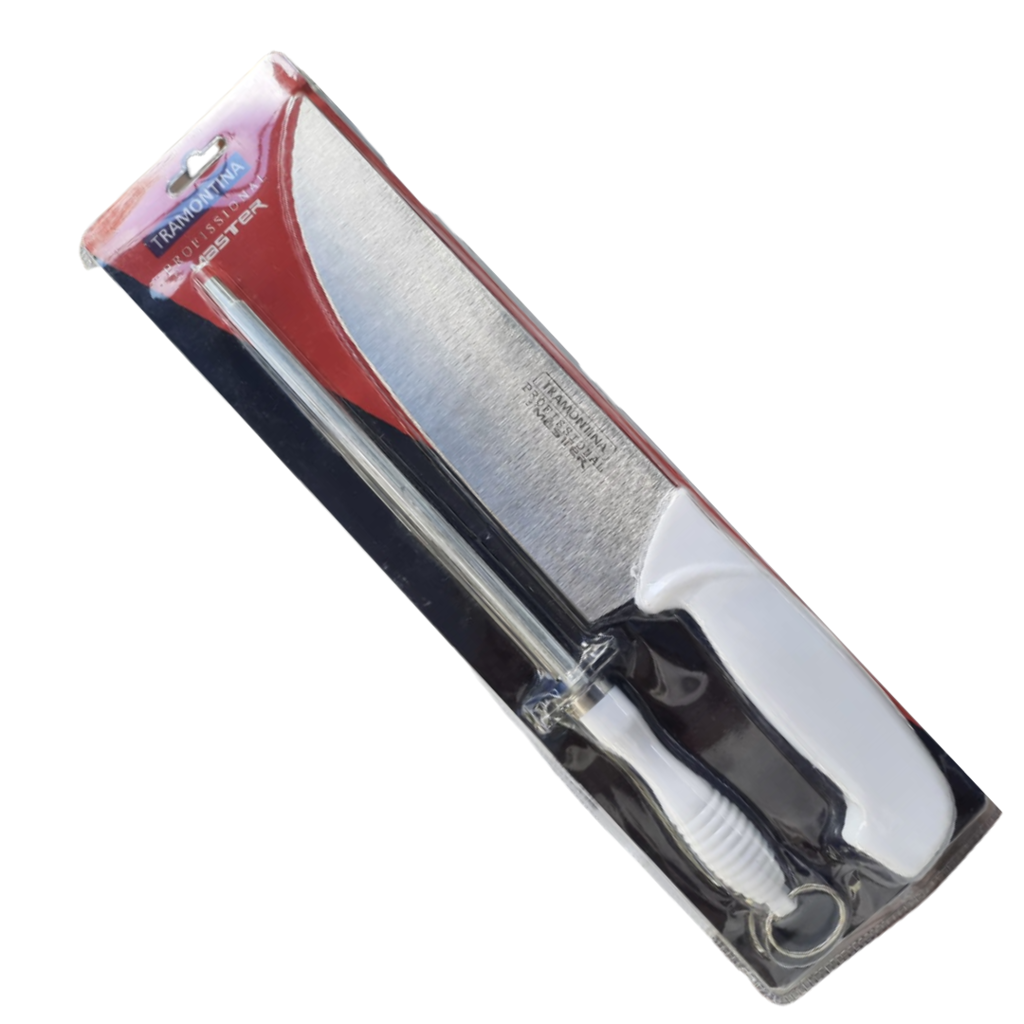 Chaira afilador de cuchillos Tramontina 8 pulgadas premium – ZONA CHEF