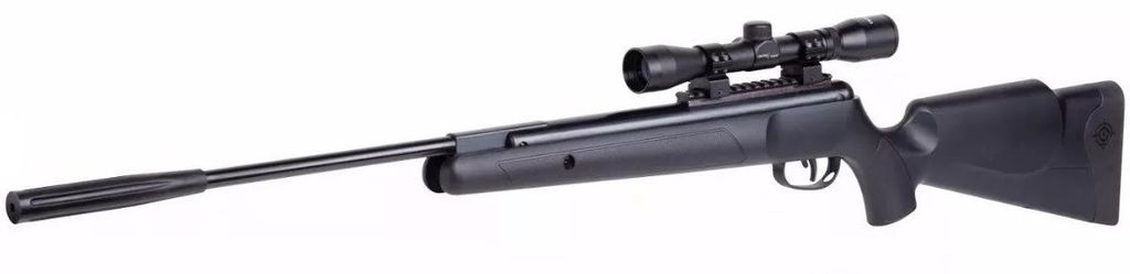 Rifle Aire Comprimido Marca Krico SAG Calibre 5.5 Modelo QB20B Culata  Polimero